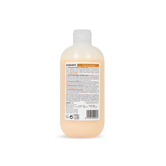 Babaria Nutritive &amp; Repair Shampoo Reset Dry Hair 500ml