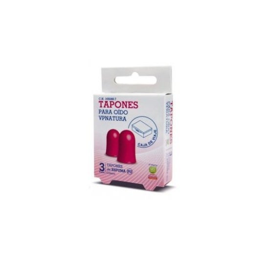 Plugues de espuma cônica VP Natura 6uds