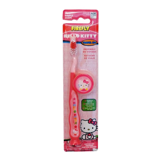 Olá Kitty Brush? Dentes com tampa