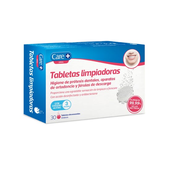 Care + Tablets Cleansers 30 Comprimidos Eferv