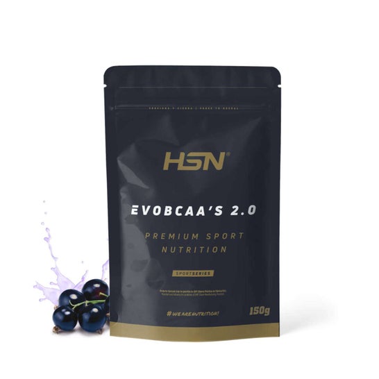 HSN EvoBCAA's 2.0 BCAA's 12:1:1 + Glutamina Grosella Negra 150g