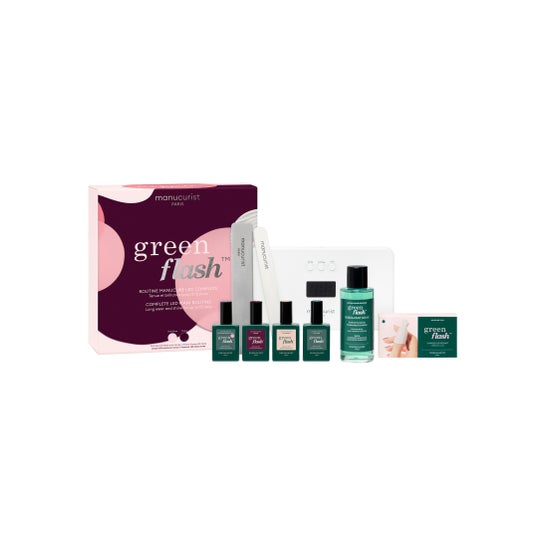 Manucurist Green Flash Set Rotina Manicure LED Completa