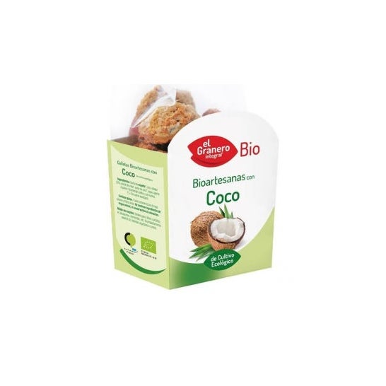 Biscoitos de Coco El Granero Bioartesanas 220g