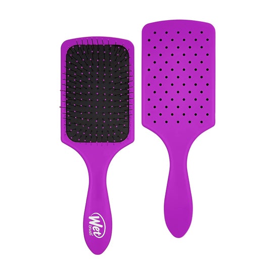 Wet Brush Paddle Detangler Purple 1 Unidade