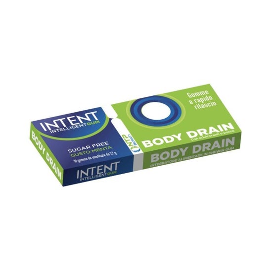 NTP Biotech Intent Intelligent Gum Body Drain Mint 10x17g