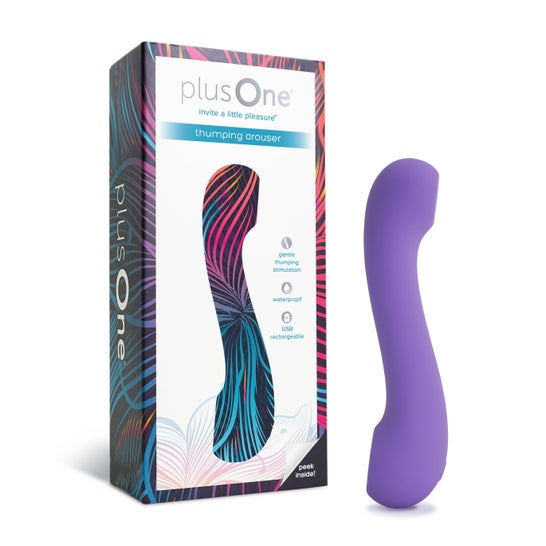 PlusOne Vibrador Thumping Arouser 1 unid.