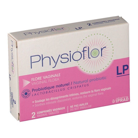 Physioflor Lp 2 comprimidos vaginais Bote