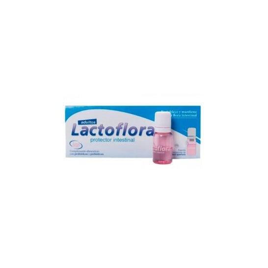 Lactoflora Probiotic Protector Intestinal para Adultos 10 garrafas