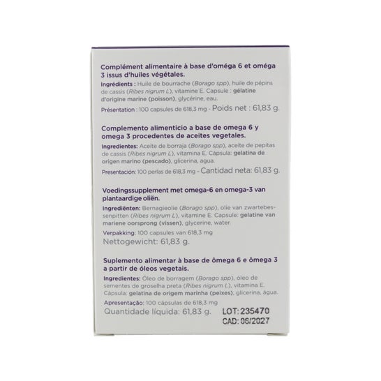 Inovance Bourrache Cassis 100caps