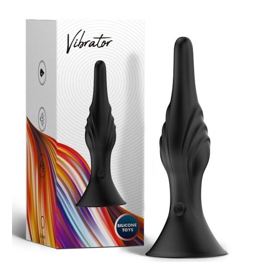 Armony Vibrador Plug & Anal Comando Remoto Preto 1 Unidade