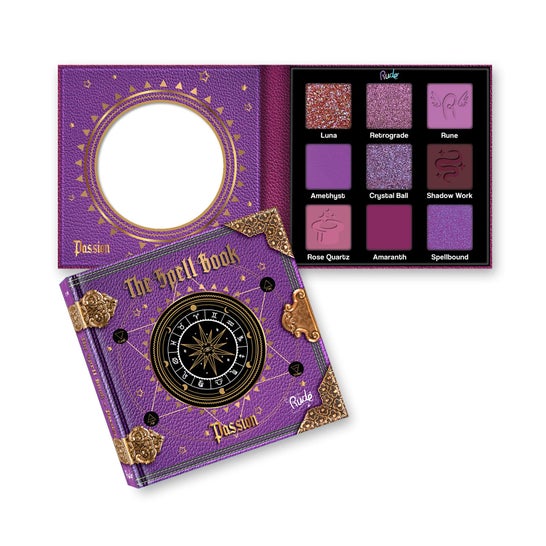 Rude Cosmetics The Spell Book Paleta Sombras Passion 10 g