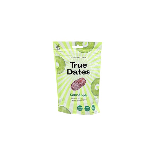 True Dates Dátil Sabor Maçã Verde 100 g