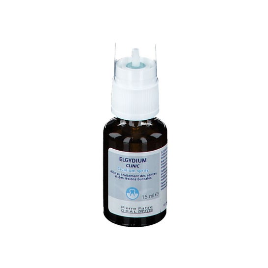 Elgydium Clinic Cicalium Spray Spray Canker Ulcers Treatment 15 Ml