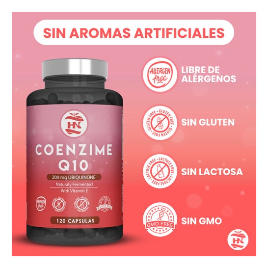 HN Pack Vegan Omega 3 90 caps + Coenzima Q10 120 caps