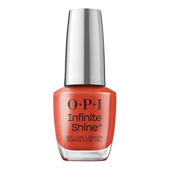 Opi Infinite Shine Longa Duração Efeito Gel Knock 'Em Red 15ml