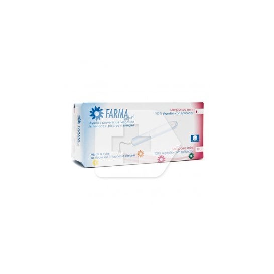 Tampão Farmaconfort 100% Algodão Mini 18uds