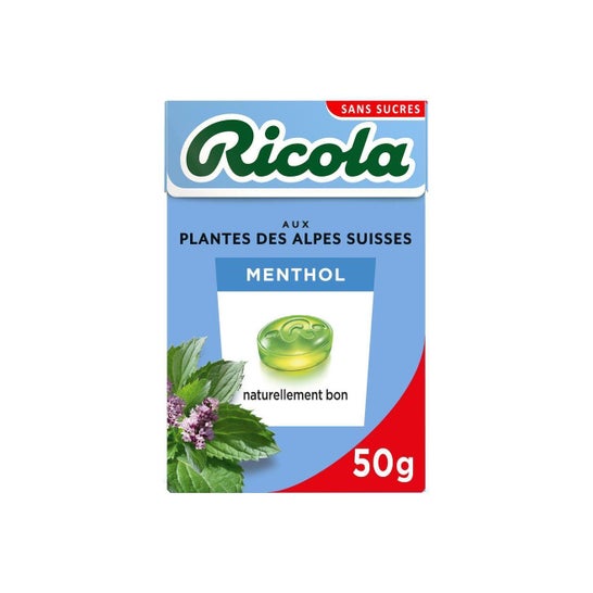 Ricola Caramelo Plantas Suíças Mentol 50g