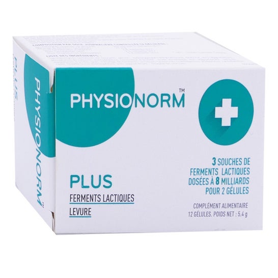 PhysioNorm - Gastro-entrologia Physionorm Plus 12 cápsulas