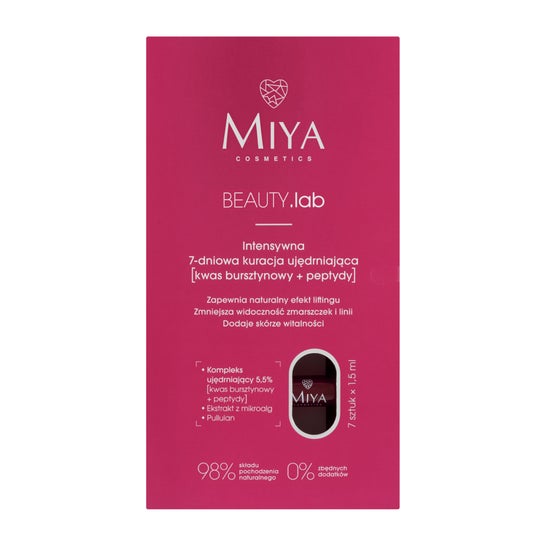 Miya Cosmetics BEAUTY.lab Firming Ampoules With Peptides 7x1.5ml