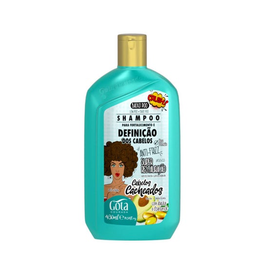 Gota Dourada Champú Fortalecedor Cabello Rizado 430ml