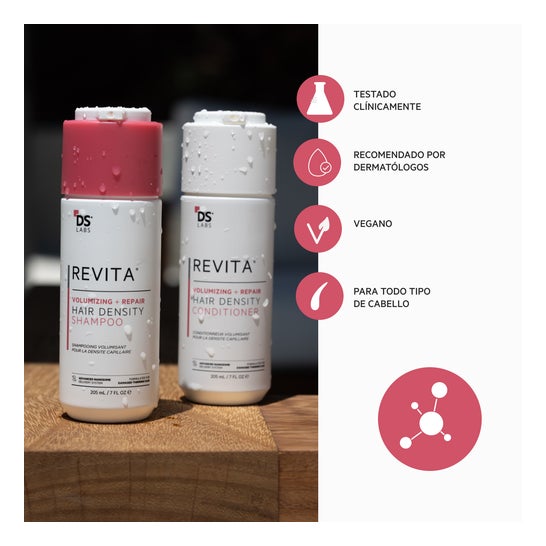 Revita Champô Volumizador Reparador 205 ml