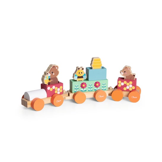 Chicco Comboio dos Ursinhos My Wood Friends 1 unid.