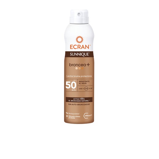 Ecran Sunnique Broncea+ Bruta Protetora Spf50 250ml