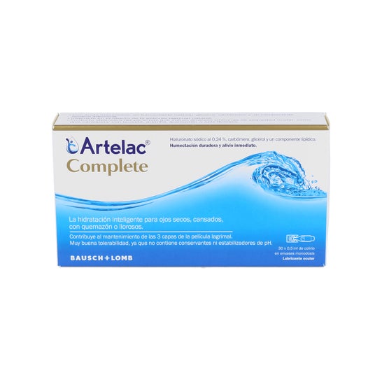 Artelac Completo 30 Dose Única 0,5 Ml