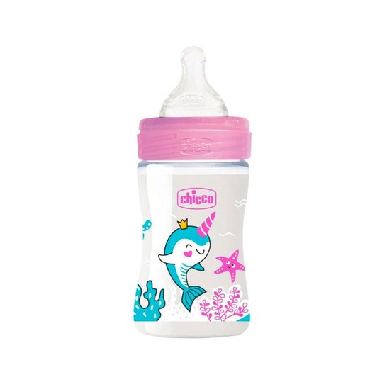 Chicco Well Being 0m+ Biberon Girls 150ml