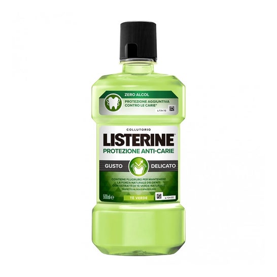 Listerine Colutorio Protección Anti-Caries Té Verde 500ml