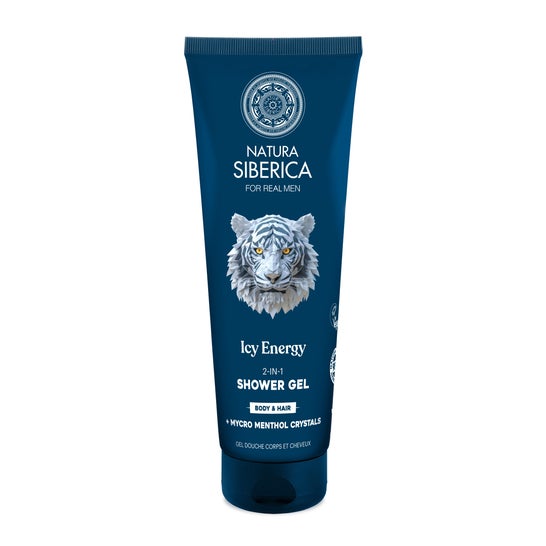 Natura Siberica Men Wild Arctic. Gel De Banho 2 Em 1 Para Cabelo E Corpo 200 ml