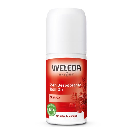 Graxa de desodorante Weleda Roll-on sem alumínio