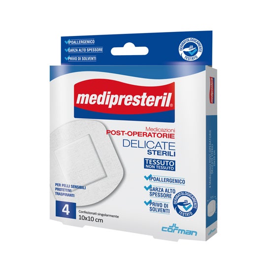 Corman Medipresteril Post Operataorio Delicate 10x10 1ud