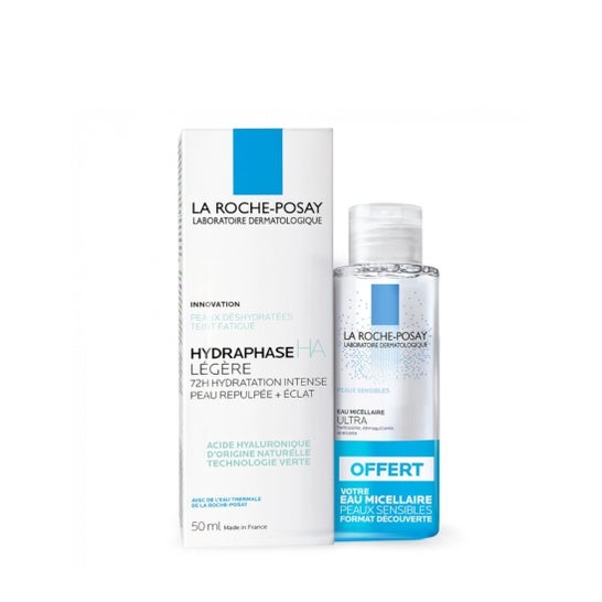 La Roche-Posay Hydraphase HA Light + Agua Micela Piel Ultra Sensibles