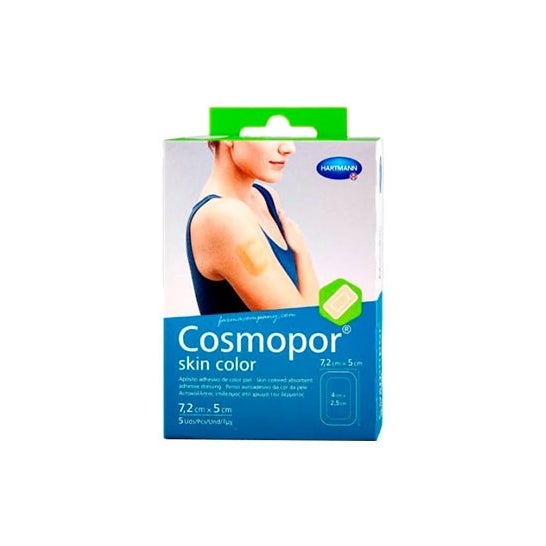 Cosmopor Skin Penso Estéril Bege 7,2x5cm 5 Unidades