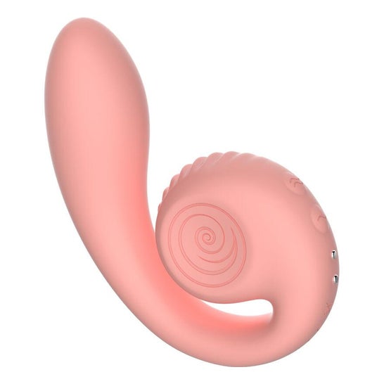 Snail Vibe Gizi Estimulador Dual Rosa 1 Unidade
