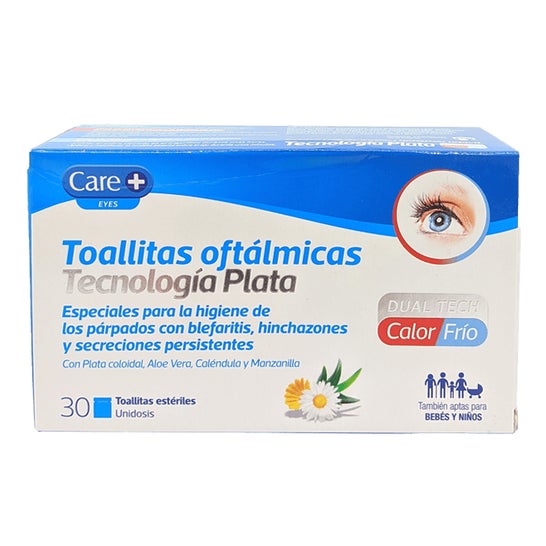 Care+ Toallitas oftálmicas Tecnología Plata 30 und Care+,  (Código PF )