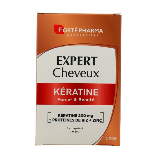 Forté Pharma Expert Cabelos Queratina Força & Beleza 30comp