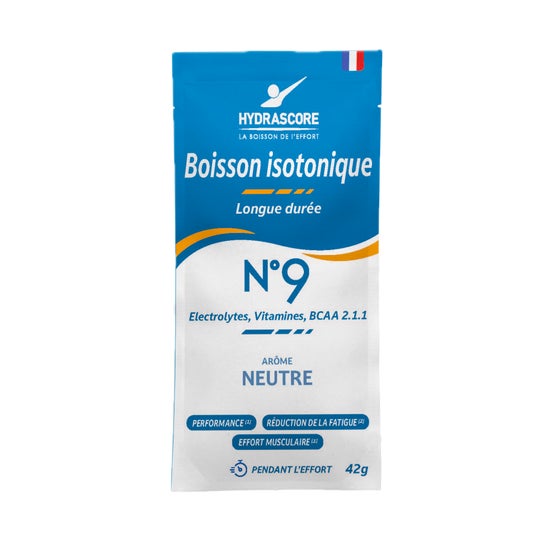 Hydrascore N°9 Bebida Isotónica Neutro 42g Hydrascore N°9 Bebida Isotónica Neutro 42g