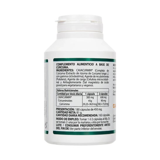 Equisalud Holofit Cúrcuma Alta Biodisponibilidade 180 cáps