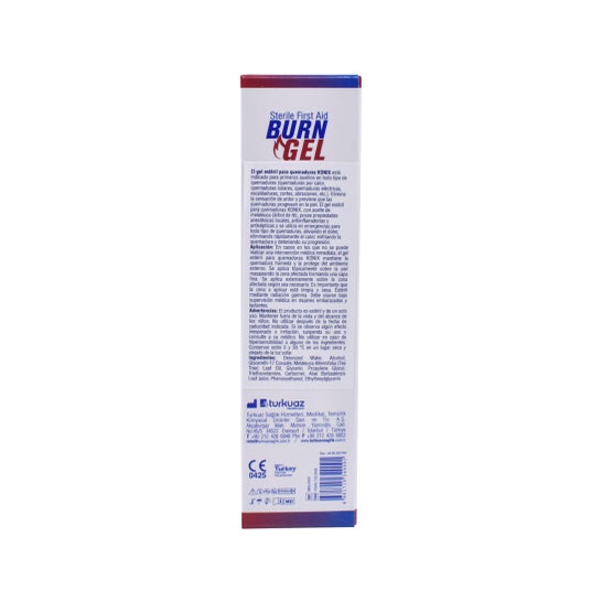 Konix Gel Para Queimaduras Estéril First Aid Burn Gel 118 ml