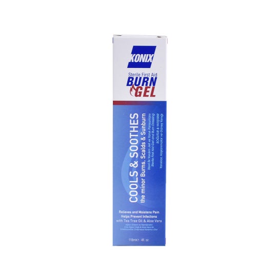 Konix Gel Para Queimaduras Estéril First Aid Burn Gel 118 ml