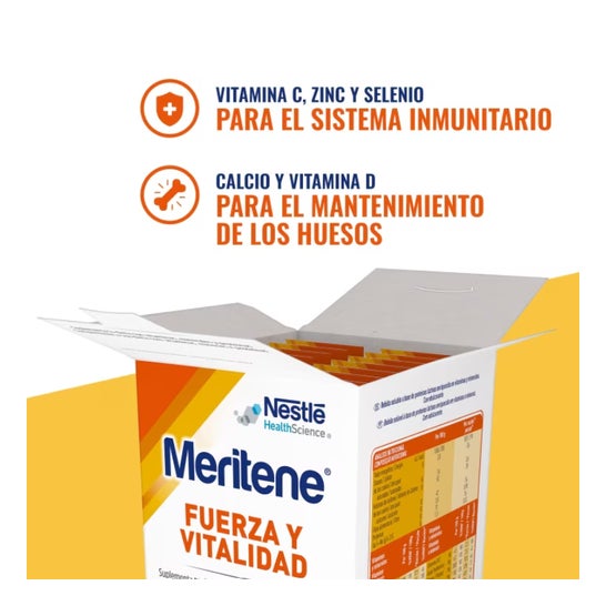 Meritene Chocolate Inst 15 Envelopes + 15 Envelopes