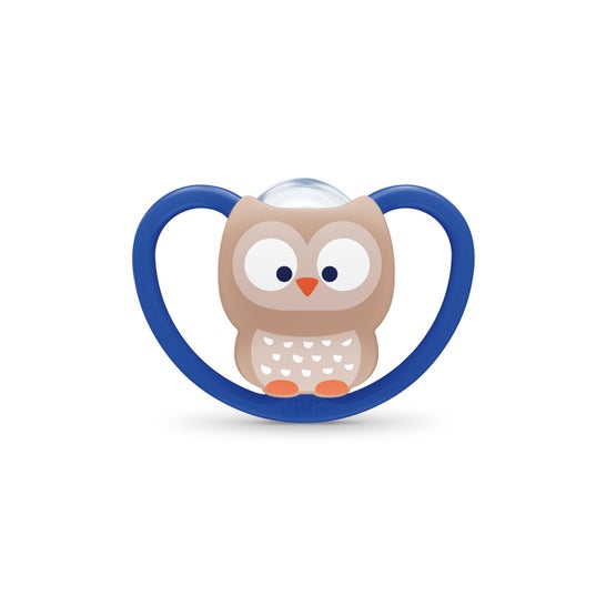 Chupeta Espacial Nuk 18-36 Silicone 1pc