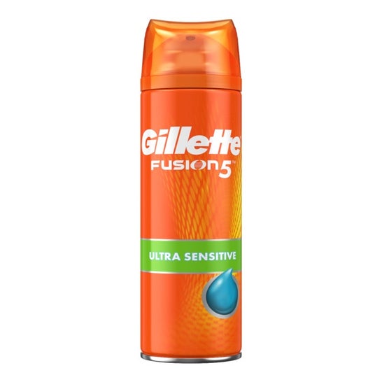 Gillette Fusion Gel de Barbear Pele Sensível 200ml