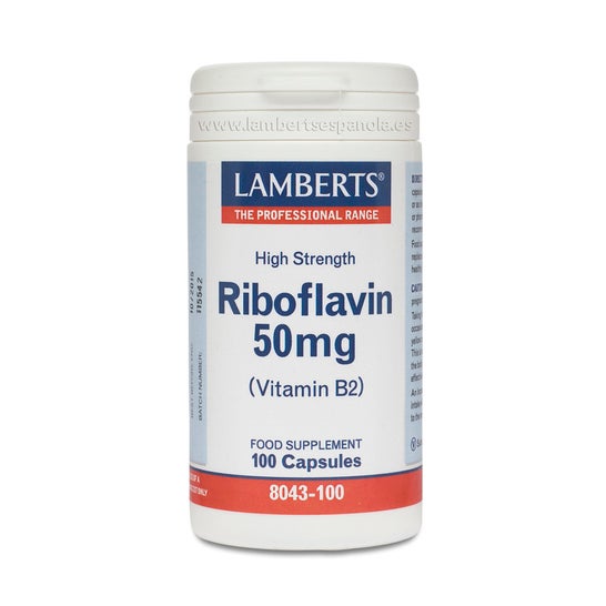 Lamberts Vit B2 Riboflavina 50 Mg