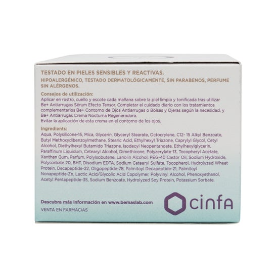 Be+ cuidado antirrugas reestruturante pele normal SPF+20 50ml