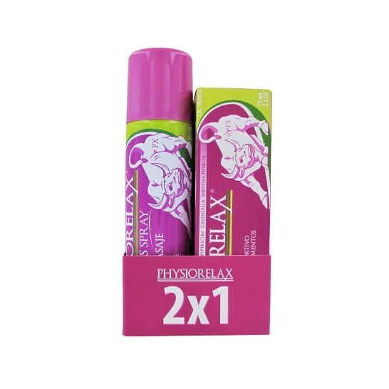 Physiorelax Pack Spray Forte Plus 150ml+Forte75ml