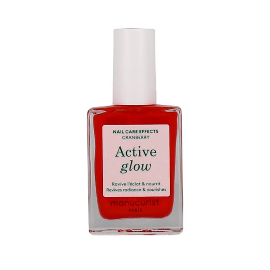 Manucurist Active Glow Verniz Unhas Cranberry 15 ml
