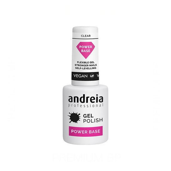 Andreia Professional Gel Polidor de Base de Polimento de Gel Desobstruído 10,5ml